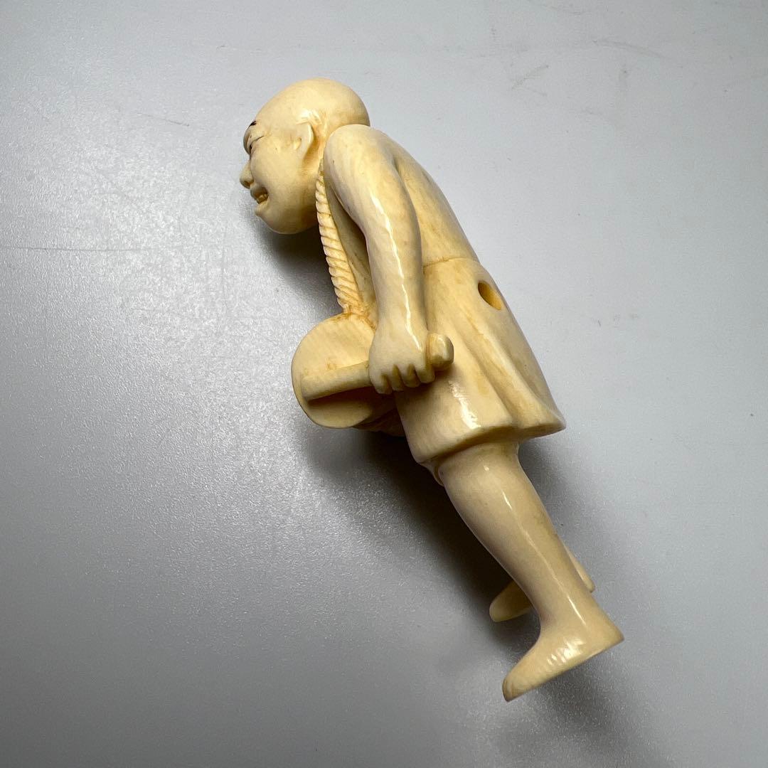 在銘和彫人物根付 18g 東Y8-0206☆2Fトヒコオ - メルカリ