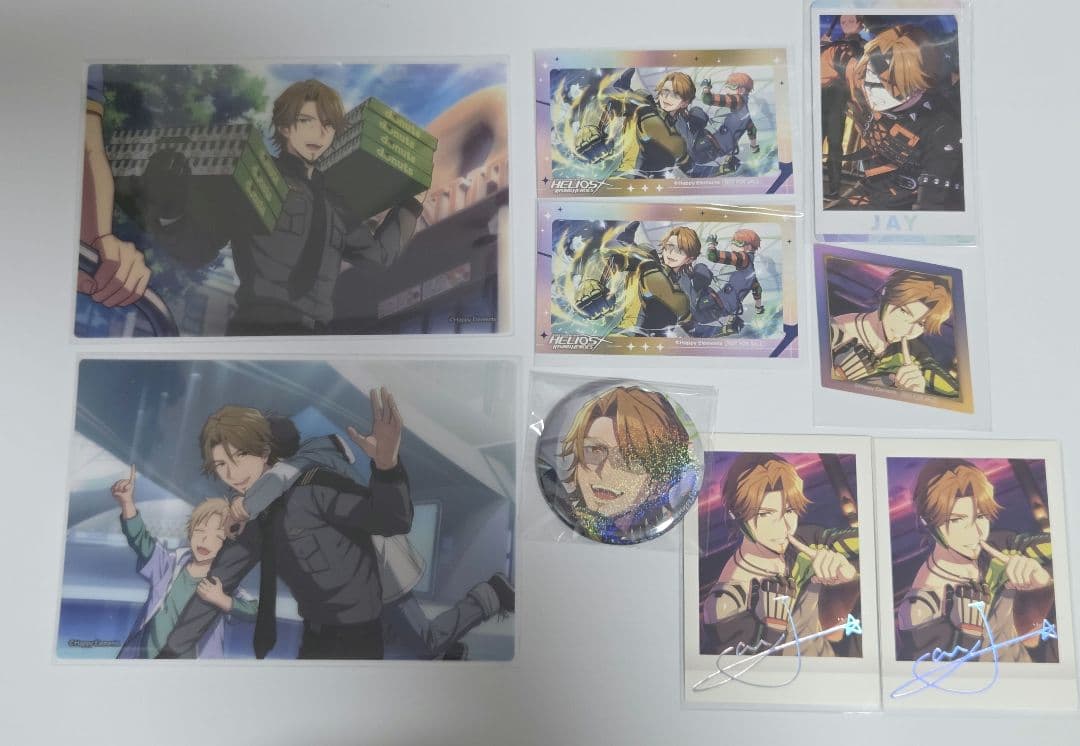 エリオスR クリアブロマイド 缶バッジ ぱしゃこれ 特典 ジェイ - メルカリ