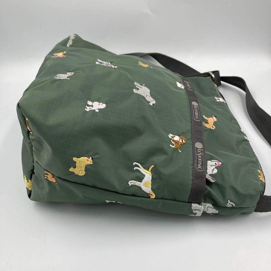未使用級】レスポートサック ブリードオブドッグ ショルダーバッグ 犬