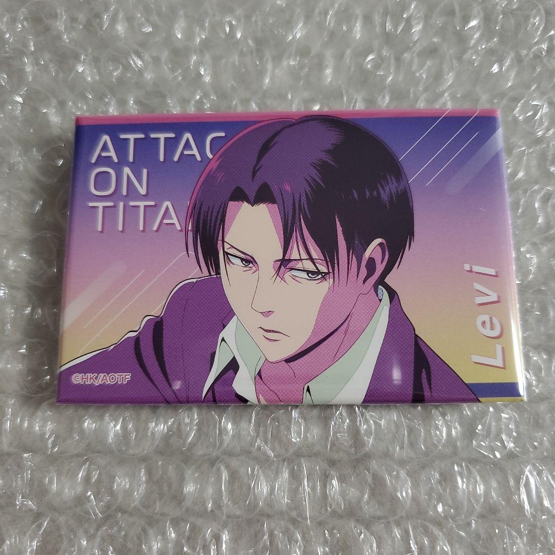 進撃の巨人 WIT STUDIO スクエア缶バッジ リヴァイ 1つ - メルカリ