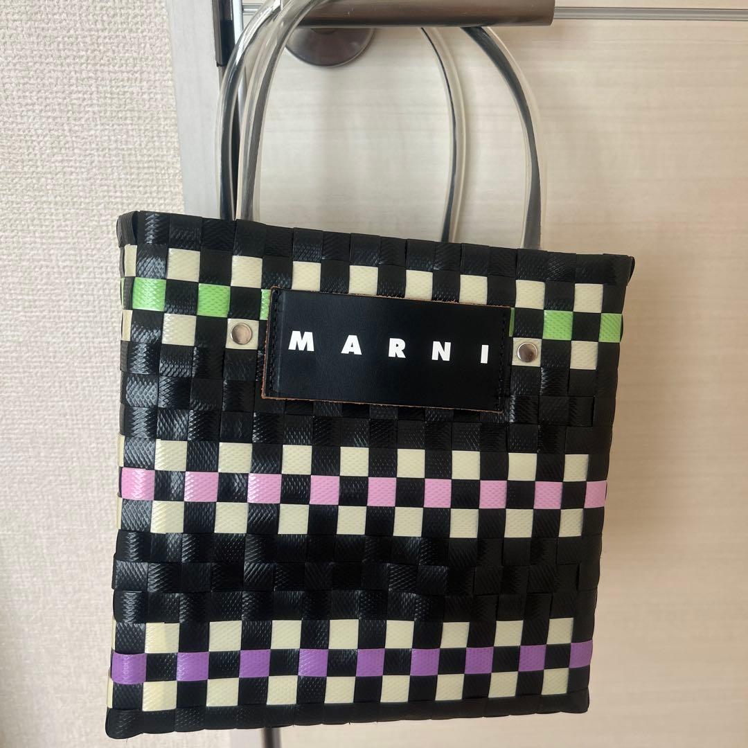 MARNI バスケットバッグ マルニ MARNI バッグ ハンドバッグ かごバッグ 編みバッグ バスケット