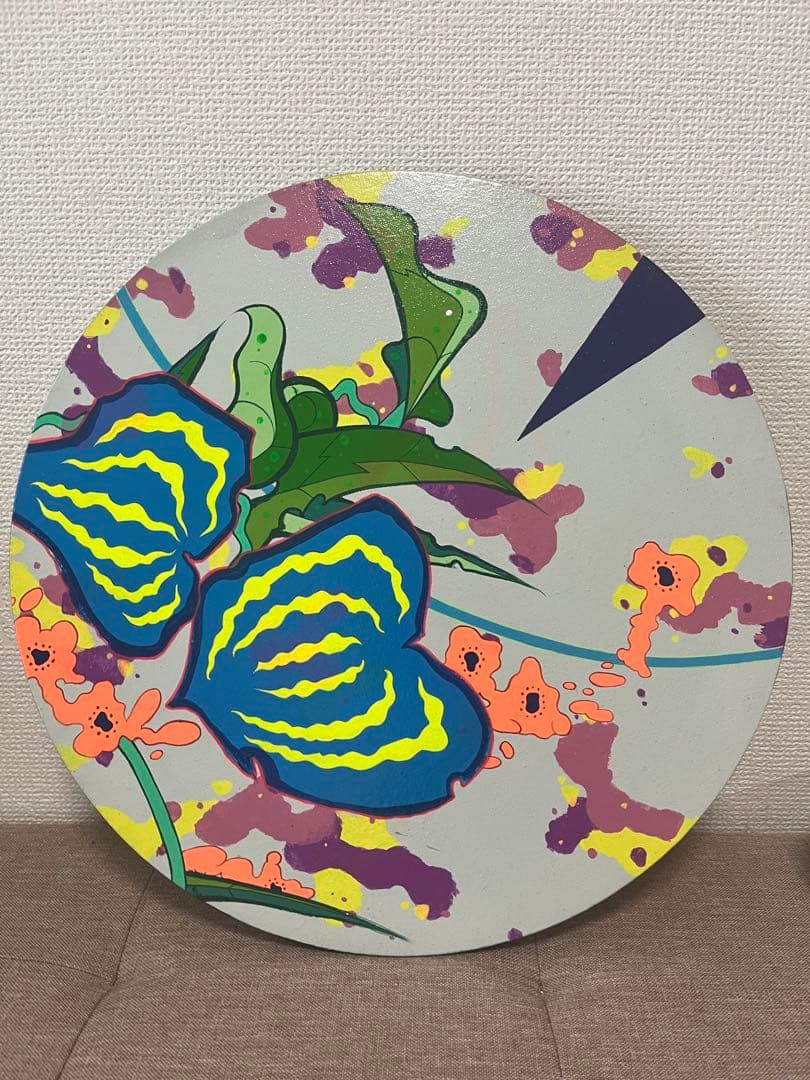 金和司 「Magical Flowers」アクリル/キャンバス 40.5cm