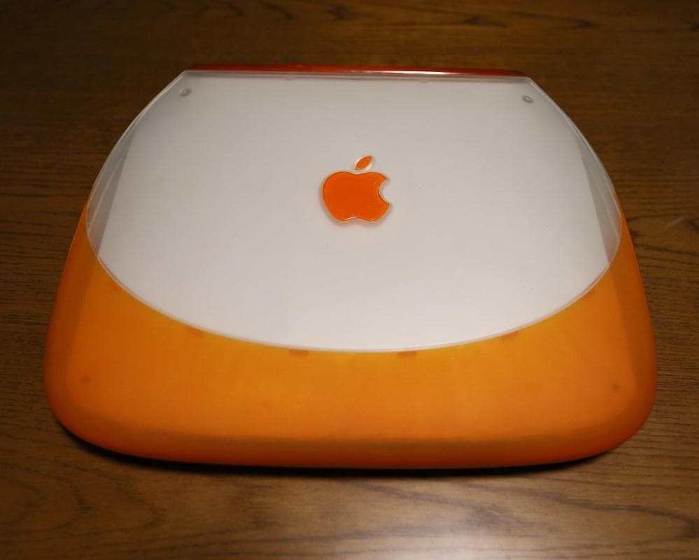 Apple iBook タンジェリン★動作品★G3クラムシェル★HDD：20GB Apple Shell型 iBook タンジェリン 12.1インチ(中古)-Macパラダイス-