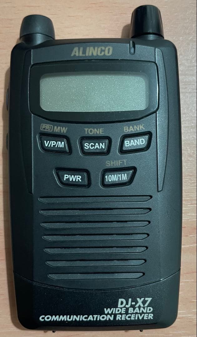 ALINCO DJ-X7 薄型のワイドバンドレシーバー - メルカリ