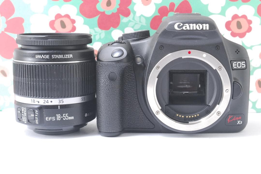 ❤初心者お勧め❤スマホ転送OK❤動画撮影❤kiss x3❤届い