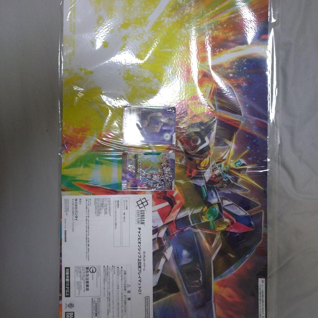 ガンダムカードゲーム 優勝プロモ プレマ ヒイロ・ユイ ウイング