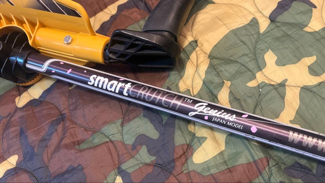 リハビリ用ロフストランドクラッチ杖 イエローL レギュラー - メルカリ