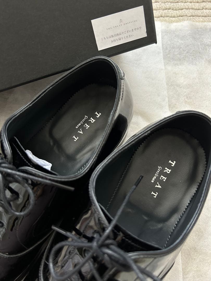 トリートドレッシング メンズ 新郎 エナメルシューズ 8 1/2 - メルカリ