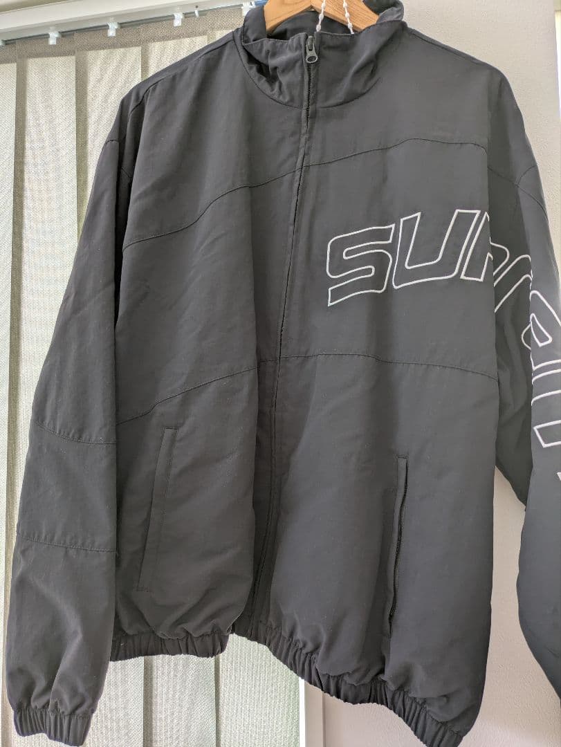 Supreme Curve Track Jacket \"Black“
