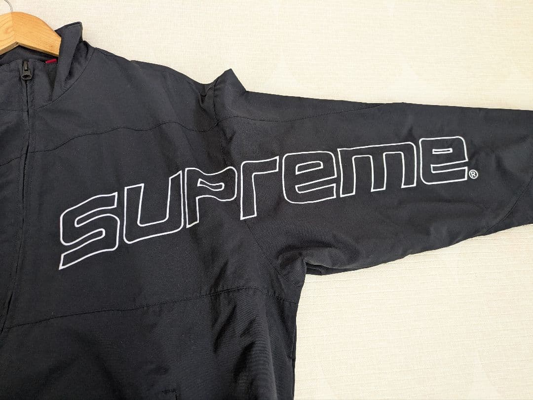 Supreme Curve Track Jacket \"Black“