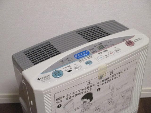 未使用品 東京ガス 空気清浄 ガスファンヒーター 都市ガス MA-A120KFH