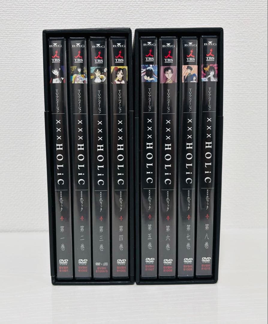 xxxHOLiC (初回限定収納BOX付き) 全8巻セット DVD セル版