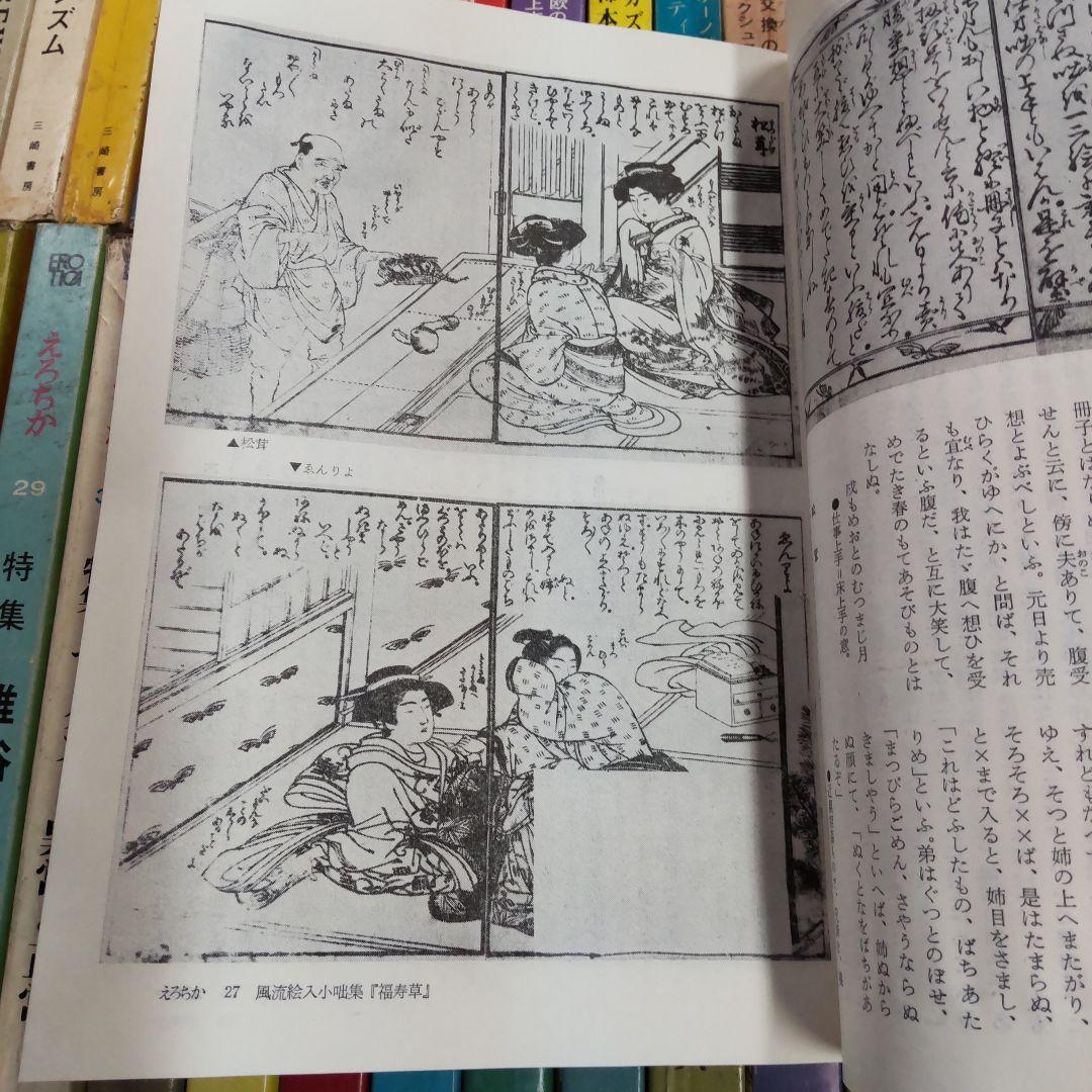 昭和雑誌　えろちか　三崎書房　４８冊まとめ売り