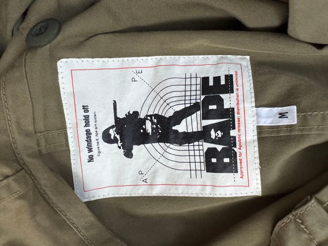 BAPE A BATHING APE モッズコート ミリタリー 初期 - メルカリ