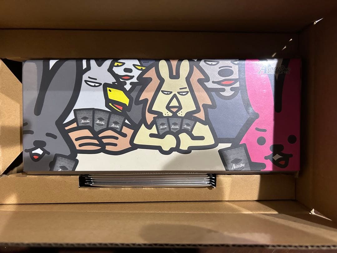 アニマルカードゲームフルコンプ世界に一つだけのシリアルナンバー入PR