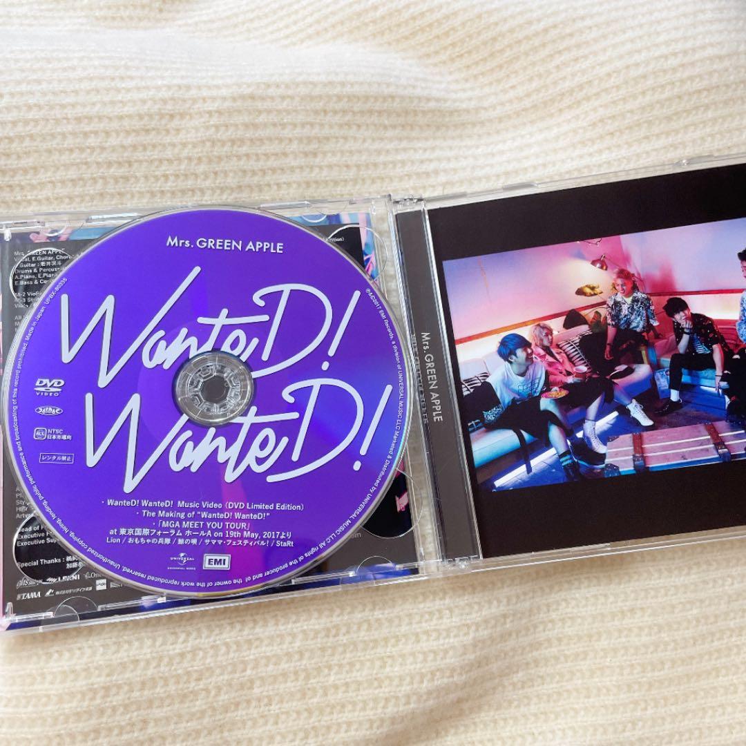 WanteD! WanteD! 初回限定盤 ミセスグリーンアップル - メルカリ