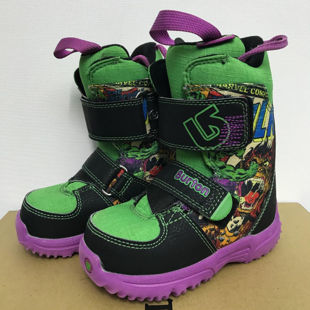 美品■MARVELコラボ■BURTON GROM 16.5cm 子供用 ブーツ