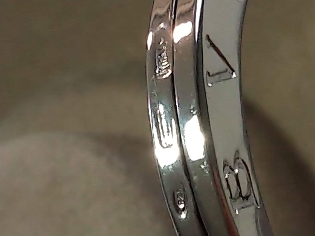 【未使用クラス】ブルガリ　シルバー　キーリング　ネックレス《送料無料》