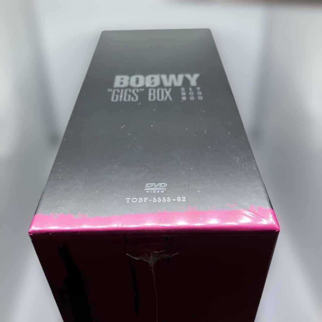 BOØWY / ”GIGS” BOX 8枚組 DVD