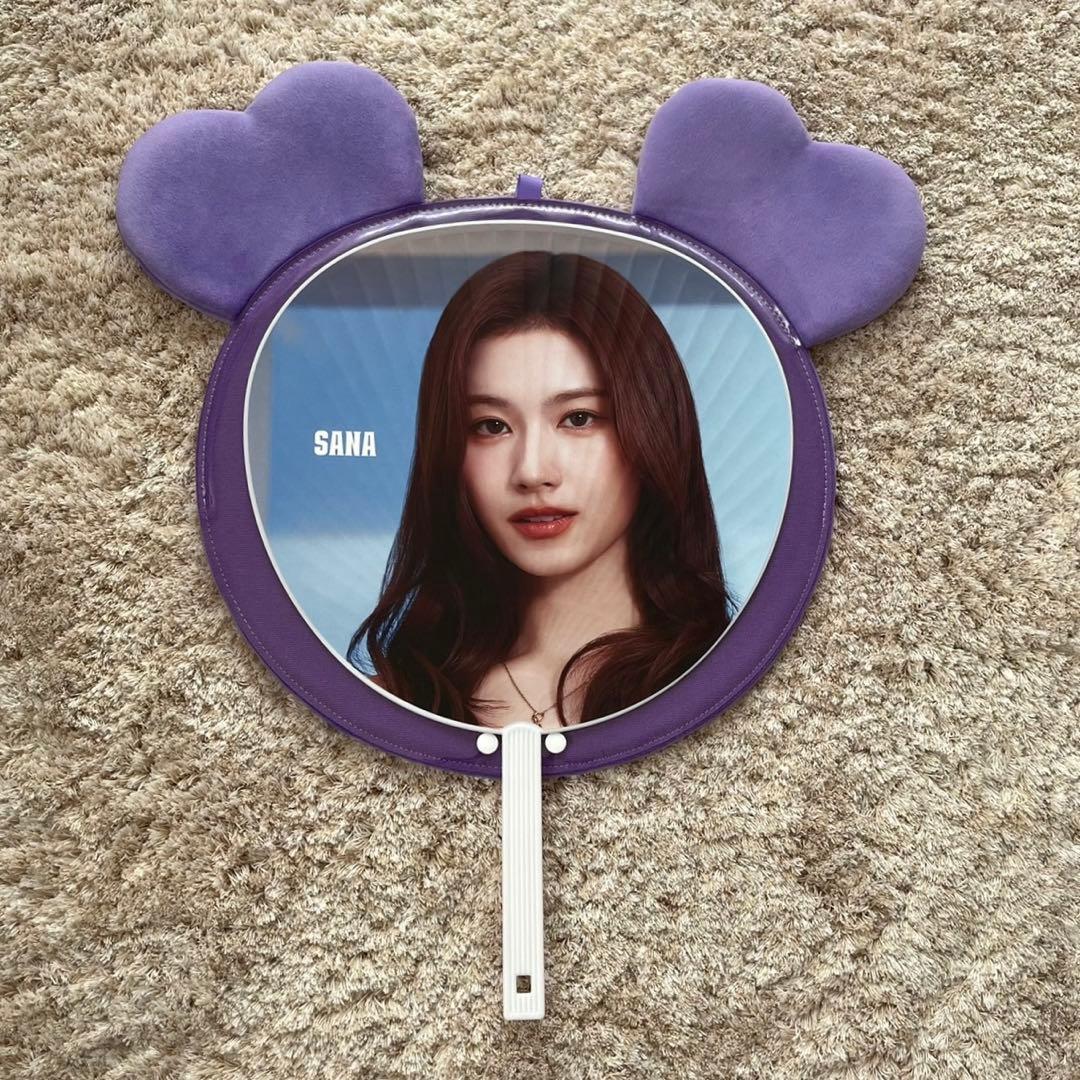TWICE サナ うちわケース うちわ - メルカリ