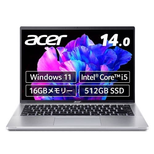 acer Swift Go Windows11 16GB 512GB シルバー Acer Swift Go 16