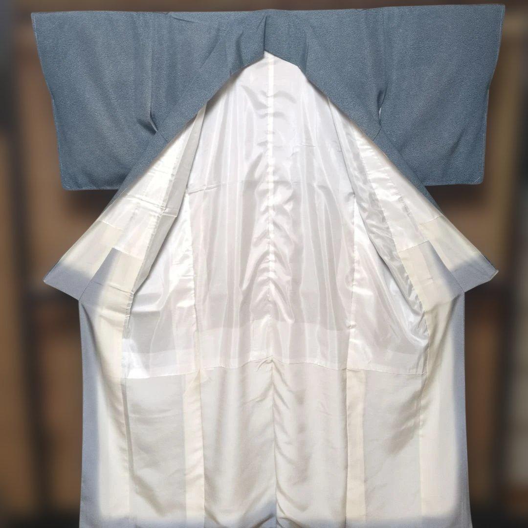 作家物 正絹小紋 袷着物 [秘蔵極鮫寄せ江戸小紋] 穂高勝 - 着物・浴衣