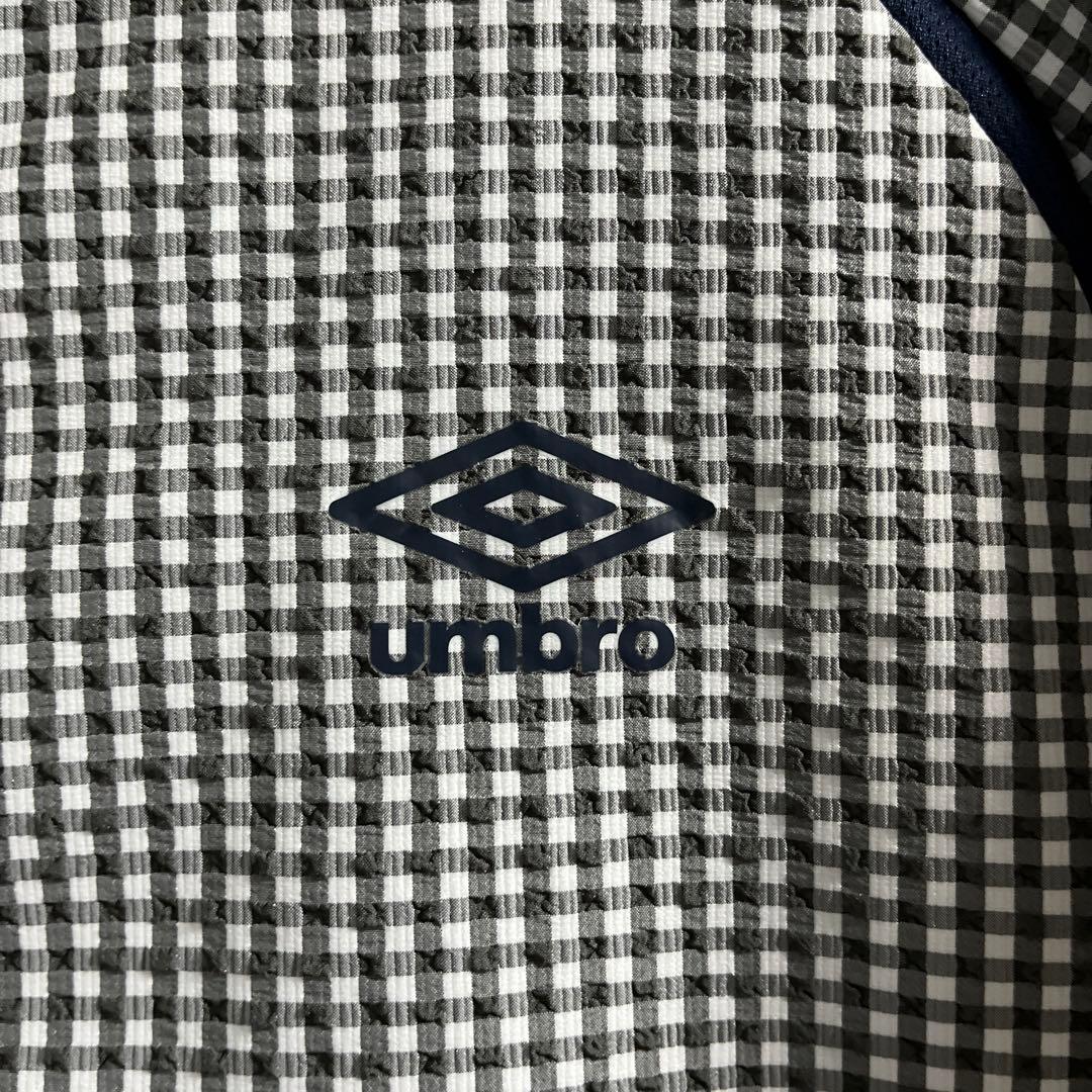 umbro アンブロ シアサッカー チェック ナイロンジャケット - メルカリ