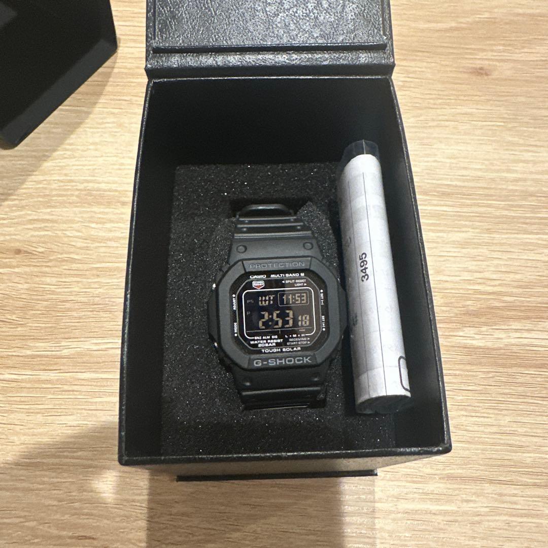 G-SHOCK ソーラー腕時計 3495 ブラック