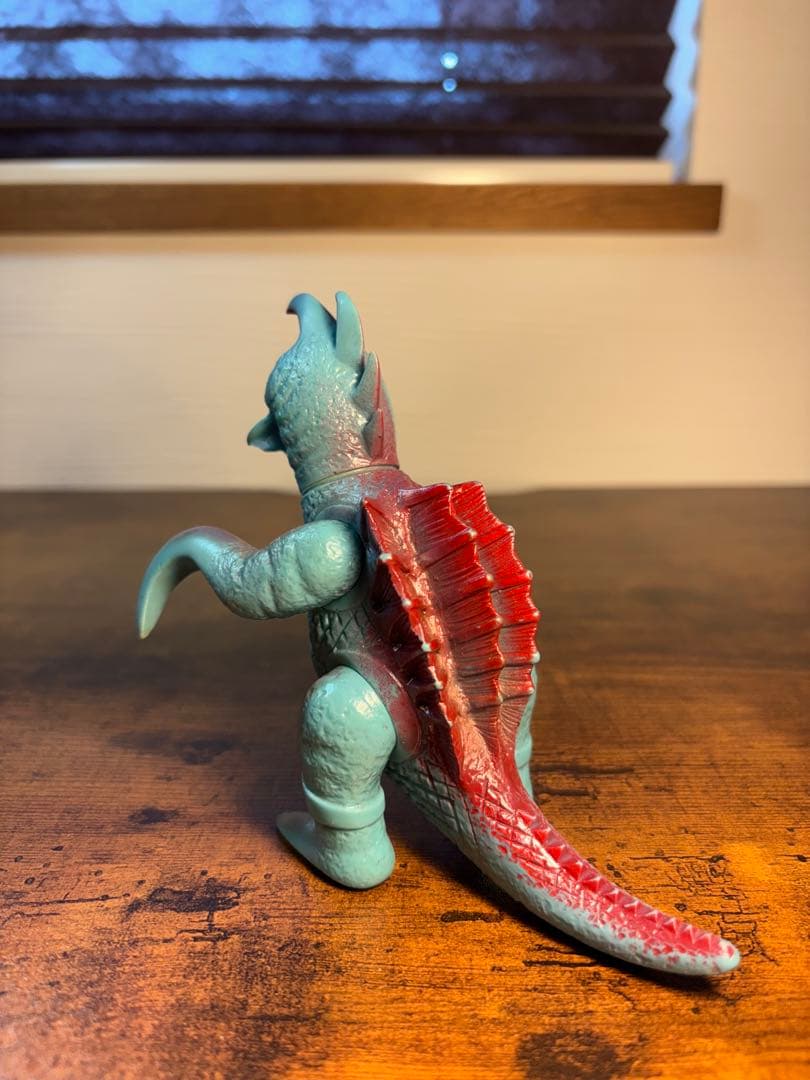 ブルマァク ガイガン 当時物 ソフビ ミドルサイズ マルサン ゴジラ