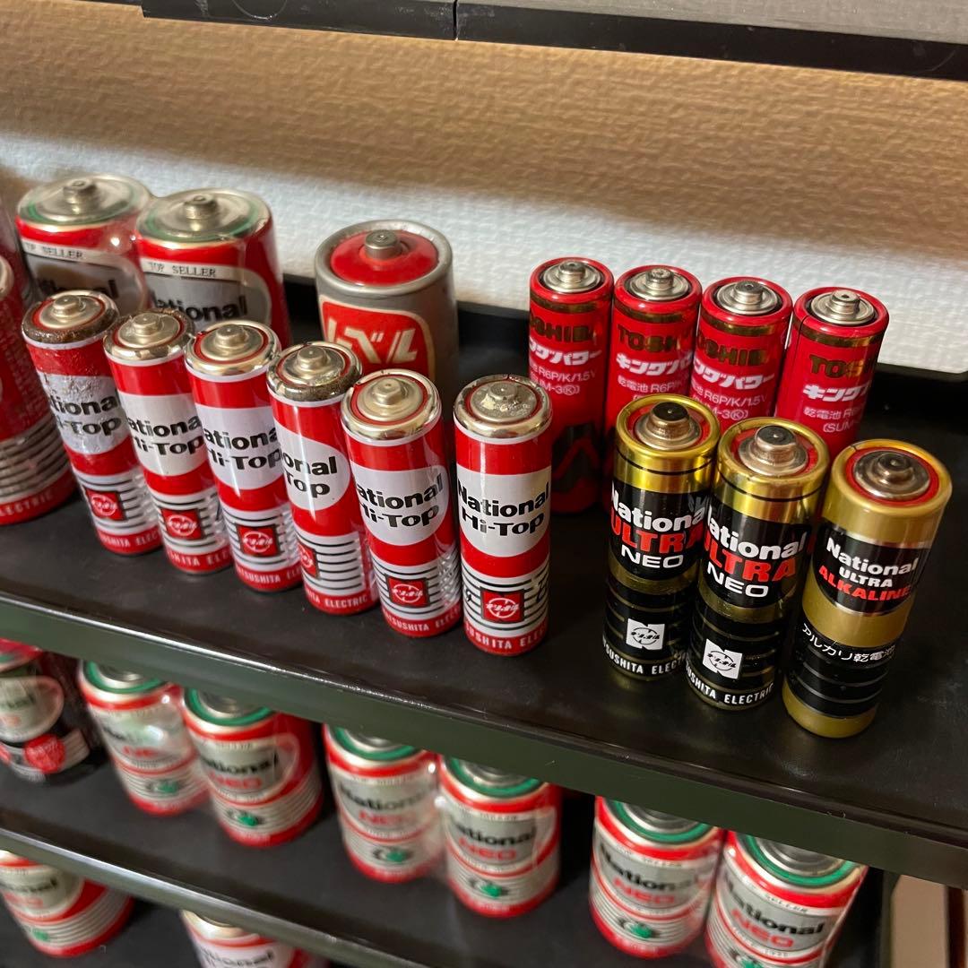 ナショナル ネオハイトップ 店舗什器 & 乾電池セット - メルカリ