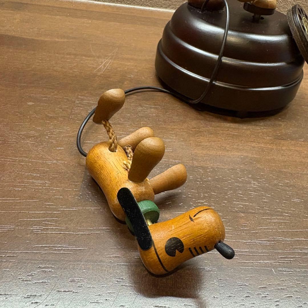 限定 ディズニーストアオリジナル オルゴール ミッキー&プルート 箱付き