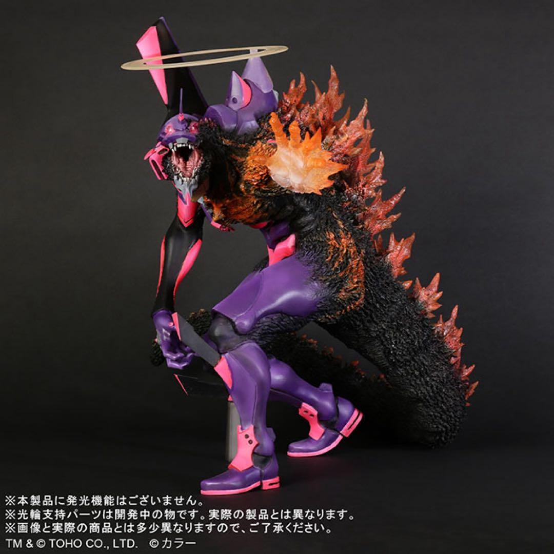 東宝30cmシリーズ エヴァンゲリオン初号機 バーニング\"G\"覚醒形態 ゴジラ対エヴァ】東宝30cmシリーズ エヴァンゲリオン初号機 バーニング
