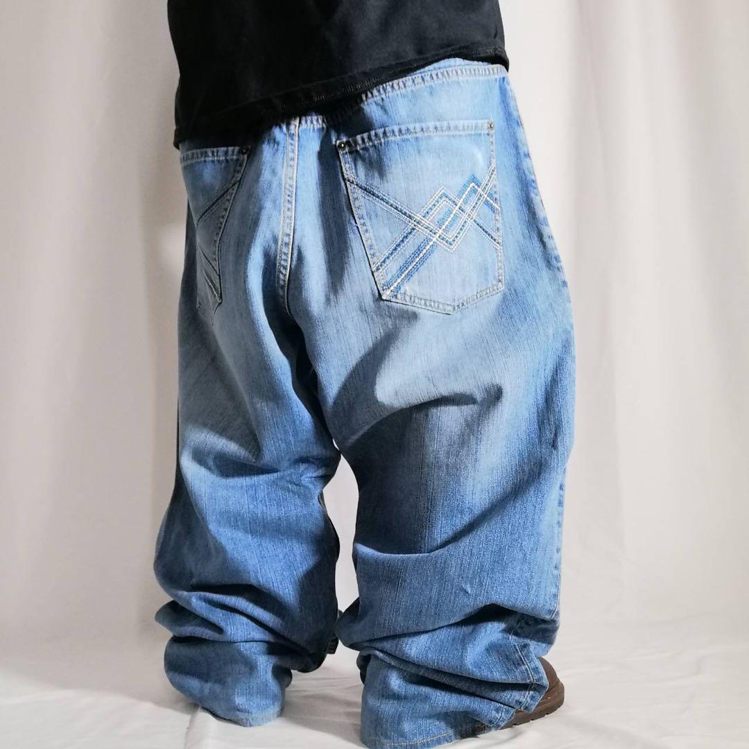 当時物 00s SEANJOHN 極太デニム バギーパンツ W36 B系 y2k - メルカリ