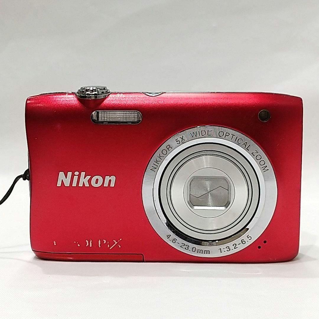 Nikon COOLPIX S2900 コンパクトデジタルカメラ デジカメ 赤 Amazon | Nikon デジタルカメラ COOLPIX S2900 5倍ズーム 2005万画素