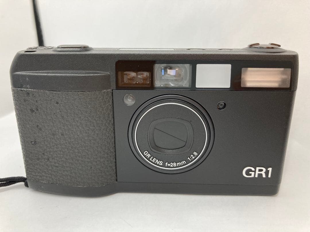 RICOH GR1 フィルムカメラ コンパクトカメラ　ブラック RICOH（リコー）GR1／ストリートスナップのための武器サンライズカメラ