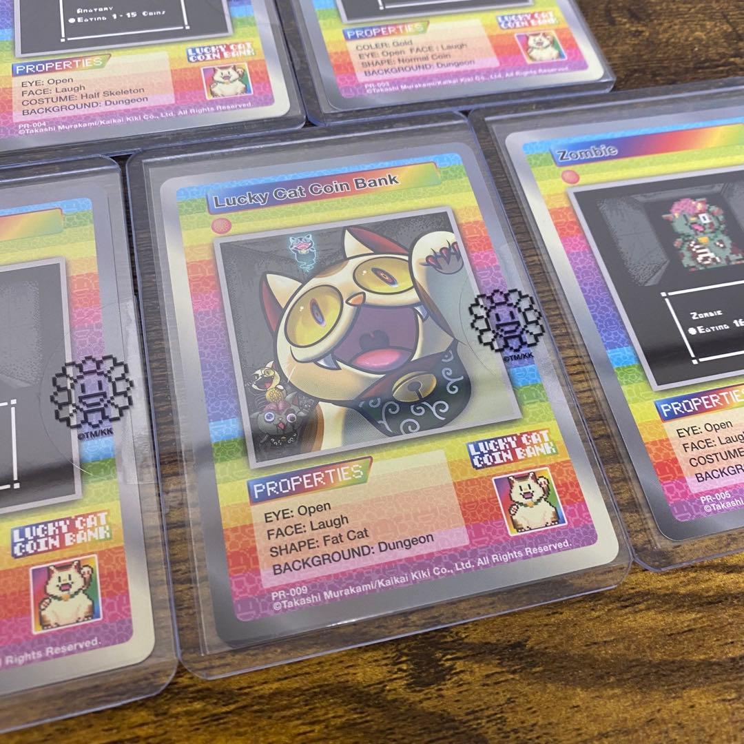 村上隆 サンフランシスコ プロモ 5枚セット coin zombie ゾンビ - メルカリ