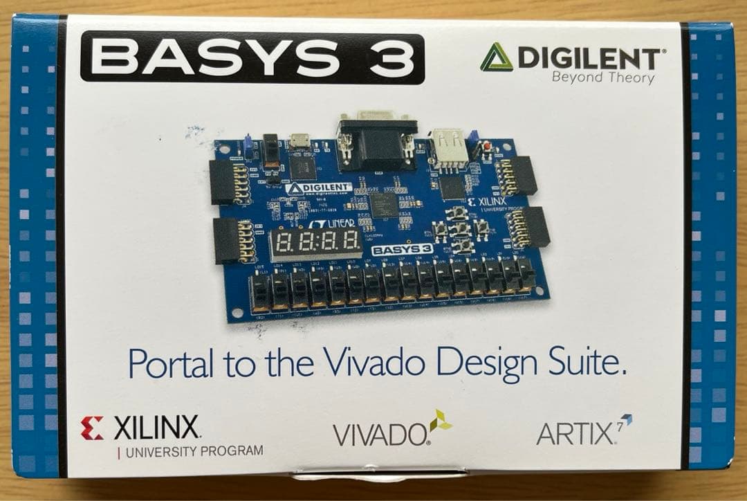 未使用】Digilent Basys 3 Artix-7 FPGA ボード - メルカリ