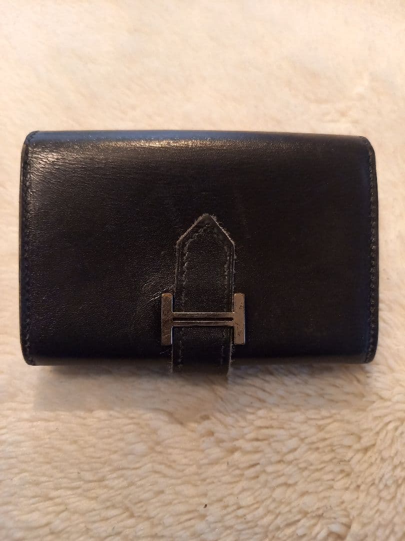 エルメス　ブラックレザー名刺、カード入れ 楽天市場】HERMES エルメス カードホルダー RMS R.M.S CARD HOLDER