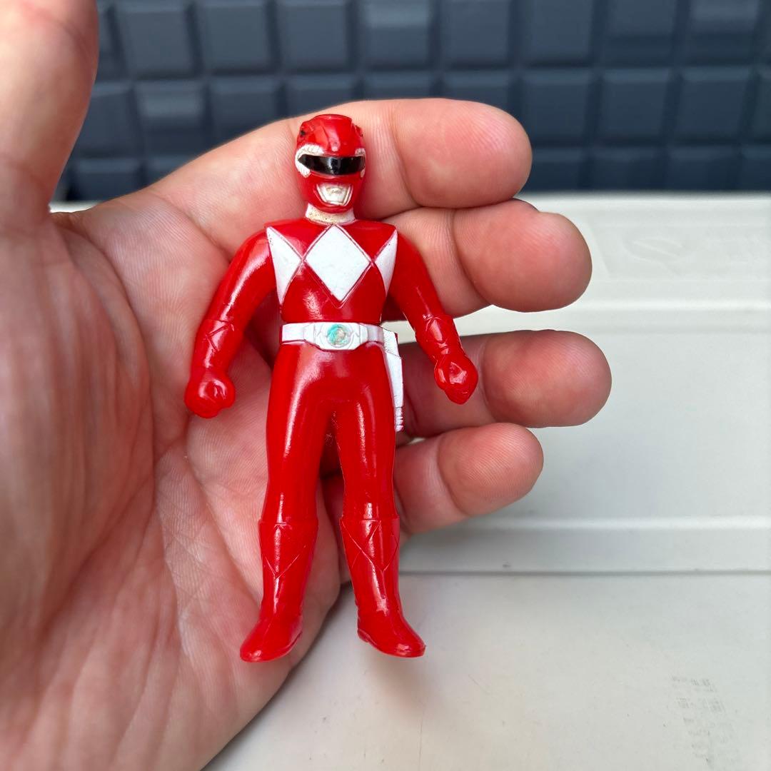 昭和レトロ 当時物 恐竜戦隊 ジュウレンジャー フィギュア ソフビ