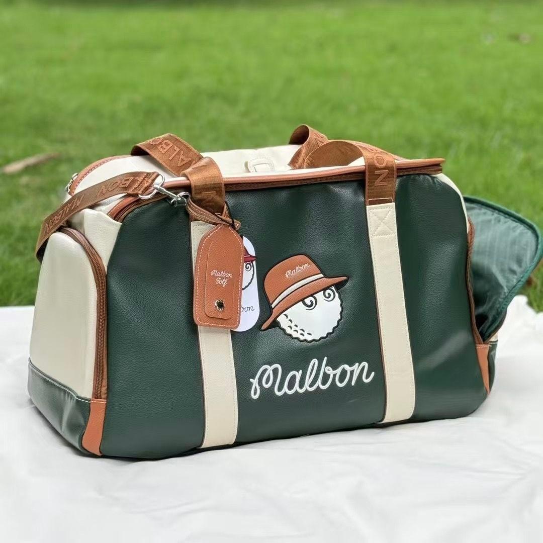 2色展開○マルボンゴルフボストンバッグネイビー - メルカリ