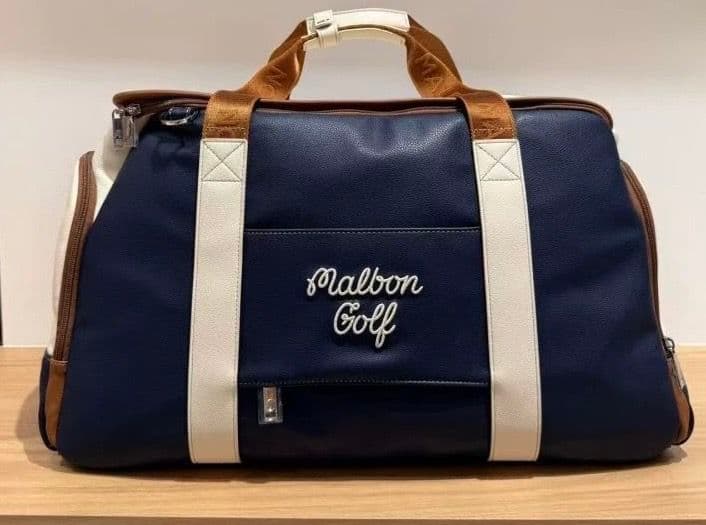 2色展開○マルボンゴルフボストンバッグネイビー - メルカリ