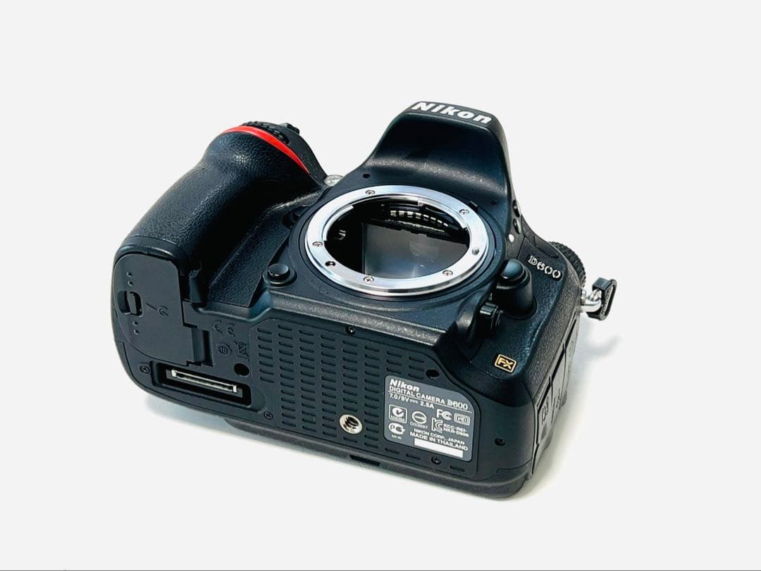 ジャンク】Nikon D600 ボディFX Err表示撮影不可 詳細不明 - メルカリ