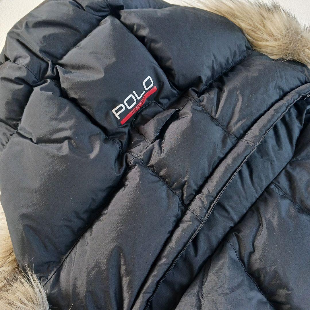 ラルフローレンスポーツ 肉厚 ビッグサイズ ダウンジャケット XXL ファー