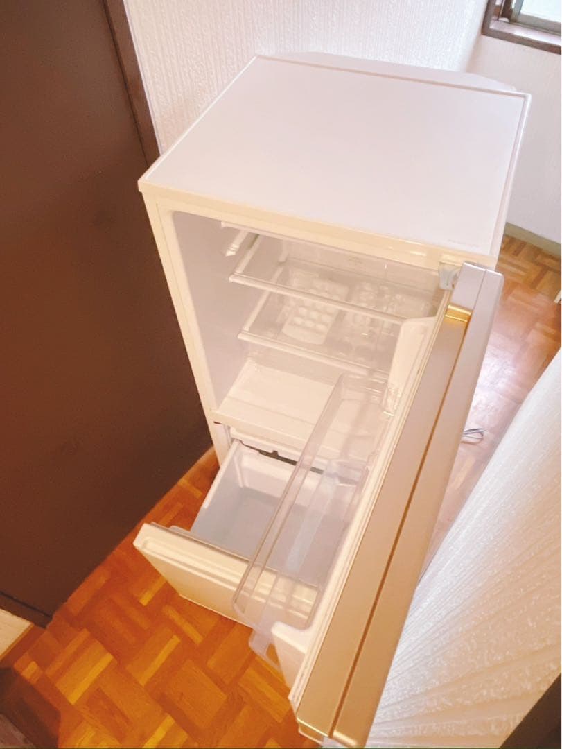 ☆美品☆ 【あき♡】 狙い目！ AQUA 上下二段式 冷蔵庫トリセツ付