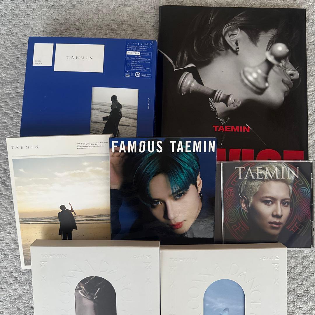 SHINee TAEMIN Blu-Ray、アルバム、トレカ、グッズセット