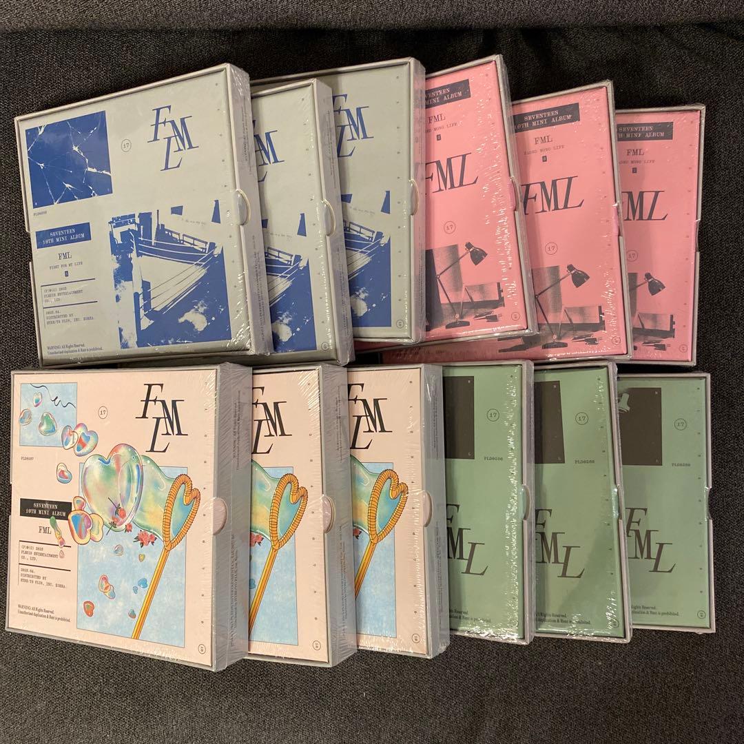 SEVENTEEN 10th Mini Album「FML」 Amazon.com: SEVENTEEN 10th Mini Album 'FML'（韓国盤）: CDs & Vinyl