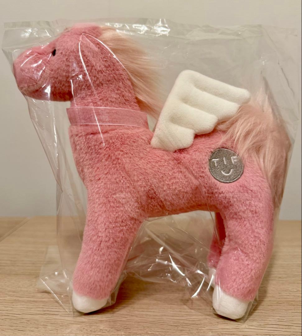 東京国際フォーラム 2025 干支 馬 ぬいぐるみ ホワイト ピンク 干支