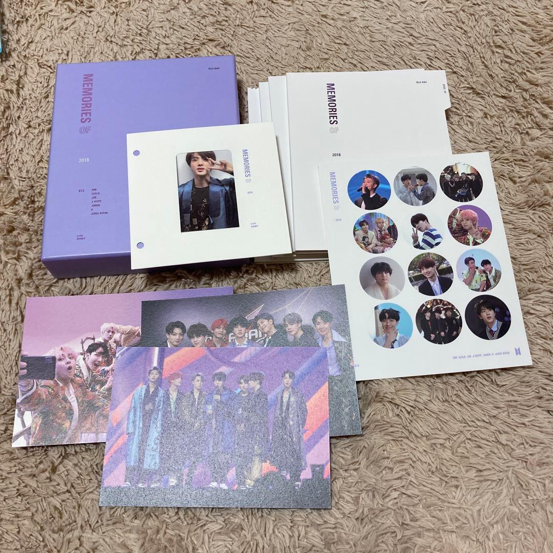 BTS MEMORIES OF 2018 Blu-Ray ジン JIN トレカ BTS Blu-ray Memories 2018 トレカ ジン - メルカリ