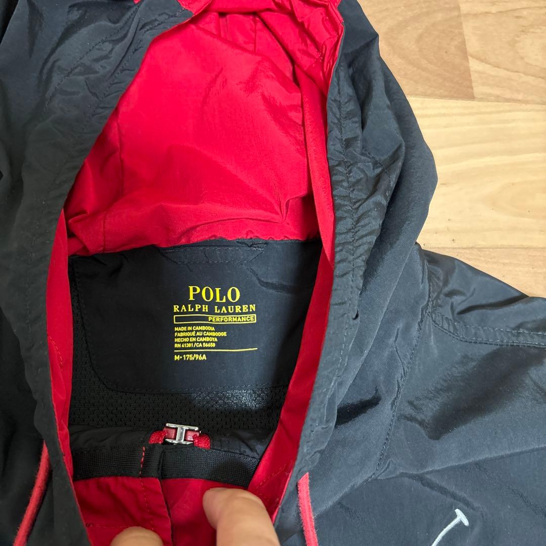 ポロラルフローレン アノラック パーカー ナイロン ビッグポニー