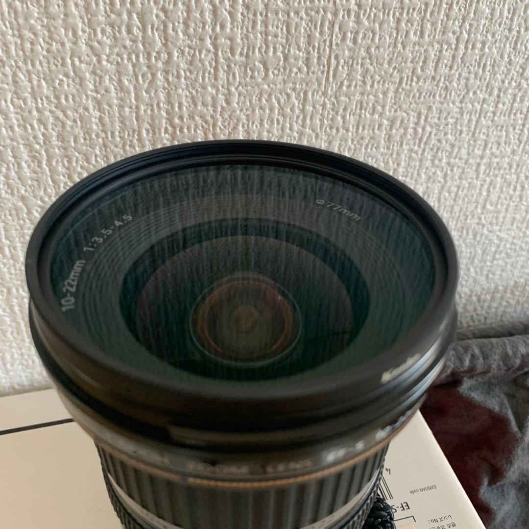 超広角単焦点☆キヤノン☆　EFS10-22 ｆ3.5-4.5 usm 元箱つき♪